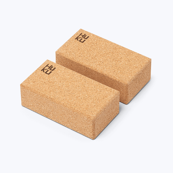 Natural yoga blocks