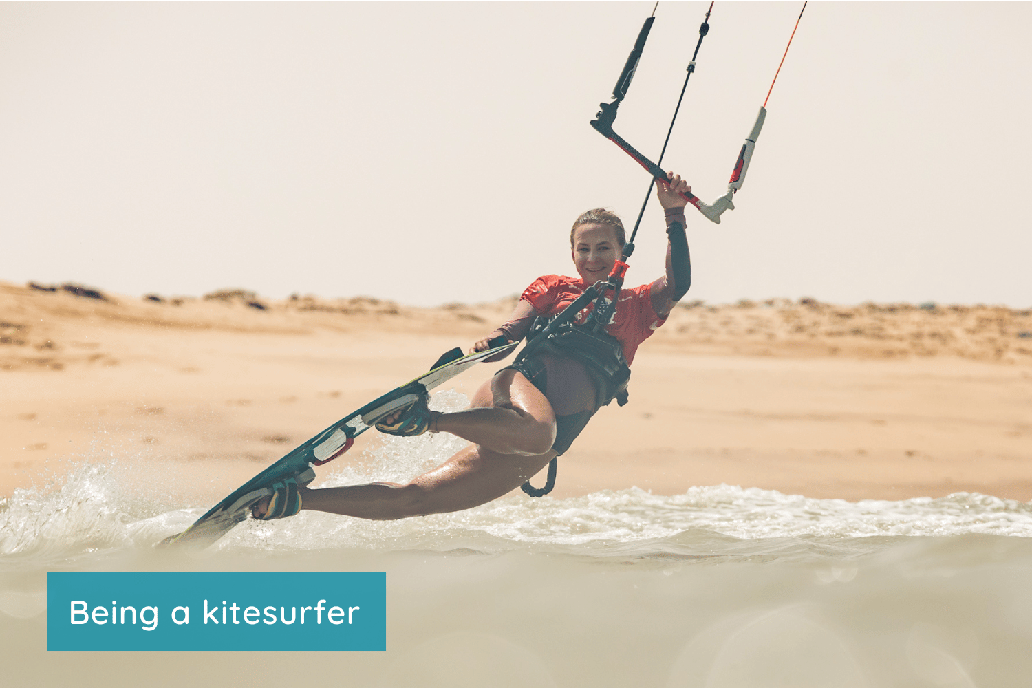 Being a kitesurfer