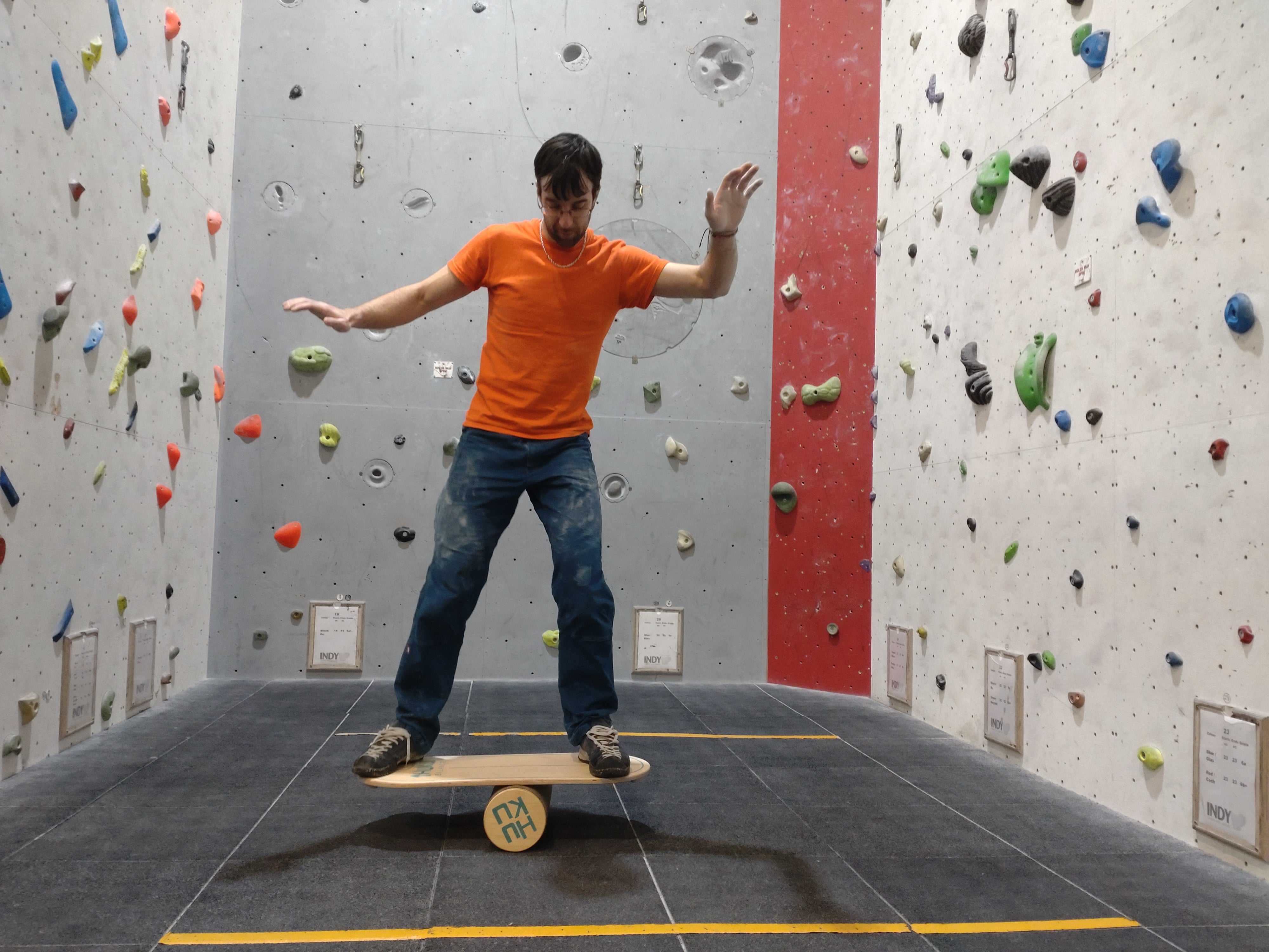 The importance of balance for climbing