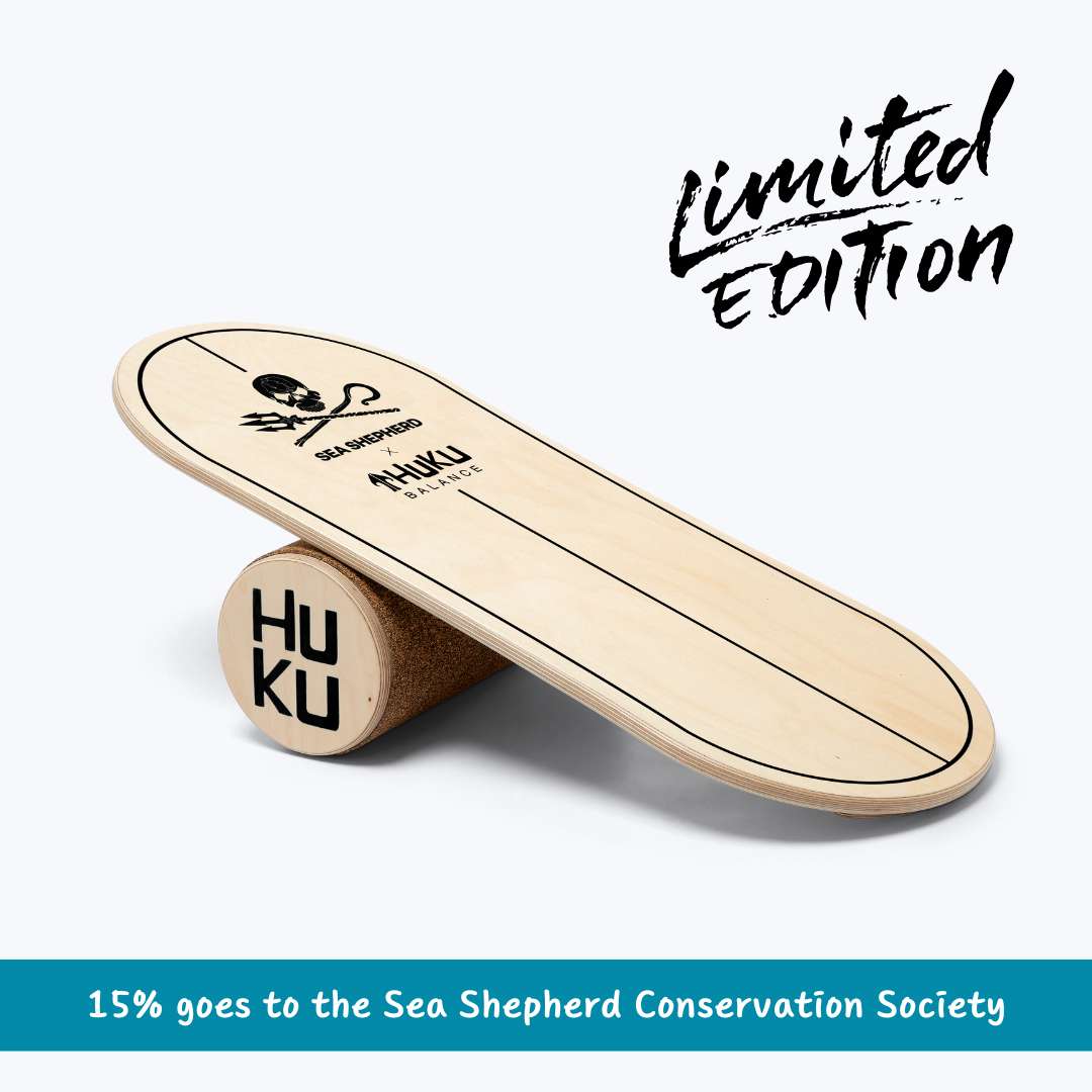 Limited Edition: Original Balance Board - Sea Shepherd x Huku Balance