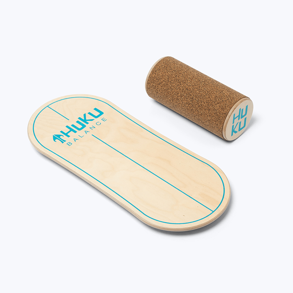 Wooden balance board