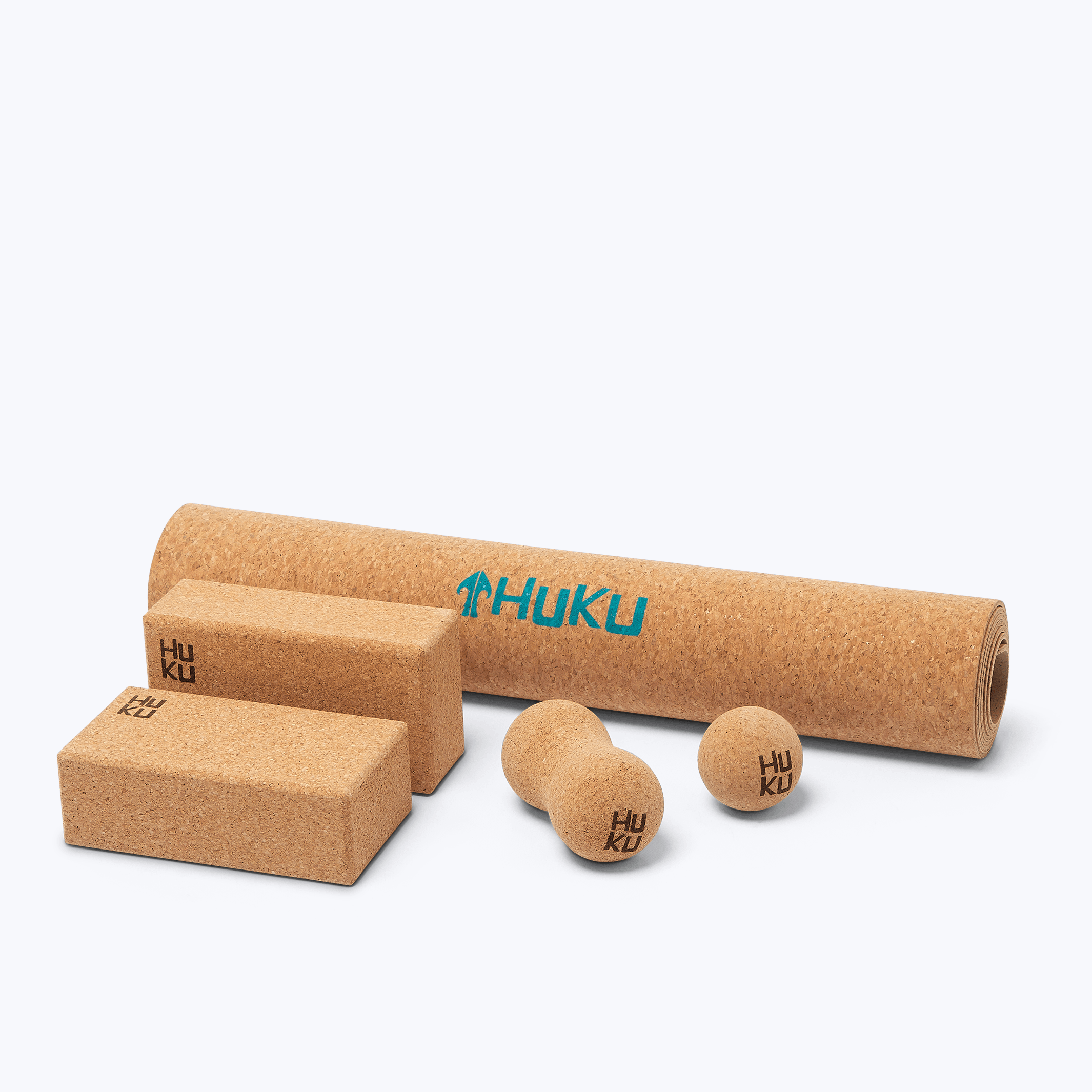 Cork Yoga Set